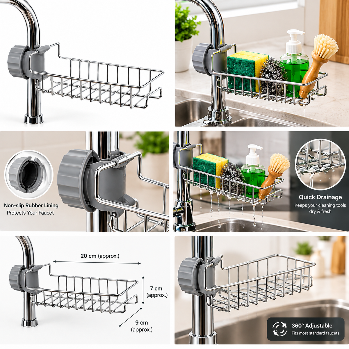 KITCHEN SINK ORGANIZER
